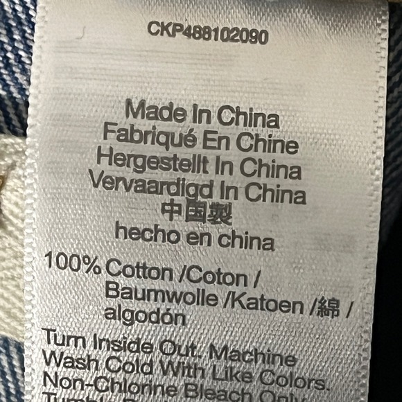 Madewell The Low Rise Boyfriend Short Denim Distressed Frayed Hem Size 24 - Picture 5 of 11